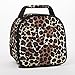 Fit and Fresh Gabby Insulated Lunch Bag, Cheetah, Brown