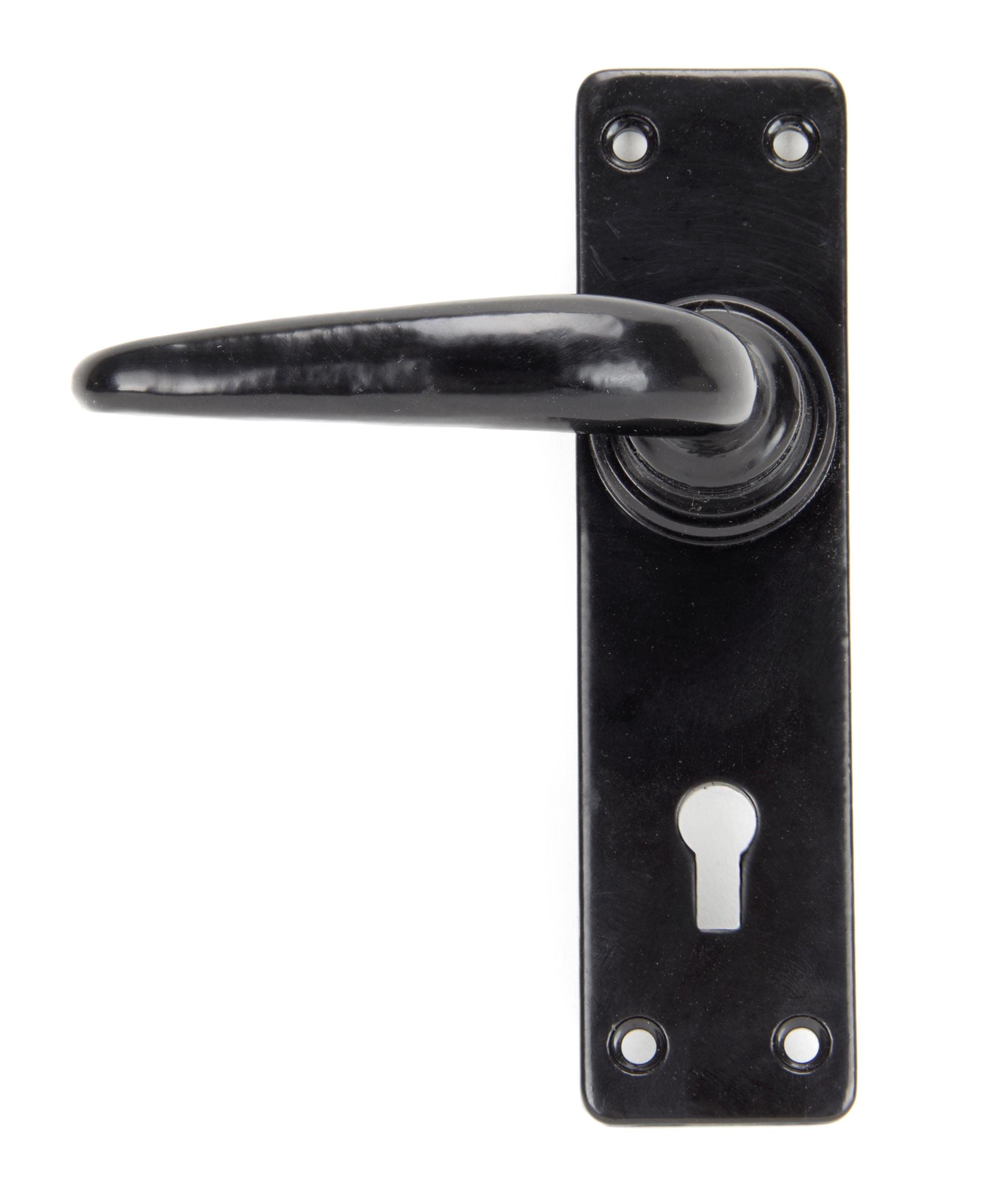 From the Anvil Black Smooth Lever Lock Set