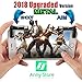 [Upgraded Version] Fortnite Mobile Controller - Mobile Game Controller for PUBG - Sensitive Aim Triggers for PUBG/Rules of Survival - L1R1 Mobile Game Trigger Joystick Gamepad for Android IOS