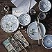 Ellen Degeneres Blue Love 8 in Mixed Plates, Set of 4, Collection by Royal Doulton