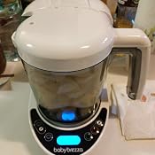 Baby Brezza Food Maker Deluxe - Robot Cuiseur Vapeur Et Mixeur Bébé - Tout-en-un Simple