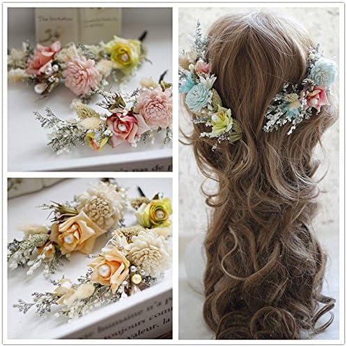 WWJ Women's Hair band / New / Simulation Flower Set / Bridal Wedding / Beach Seaside Vacation / Photo / Head Flower/ Hair Accessories / Eternal Flower Accessories