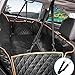 Lantoo Dog Seat Cover, Large Back Seat Pet Seat Cover Hammock for Cars, Trucks, SUVs with Nonslip Backing, Side Flaps, Waterproof, Soft