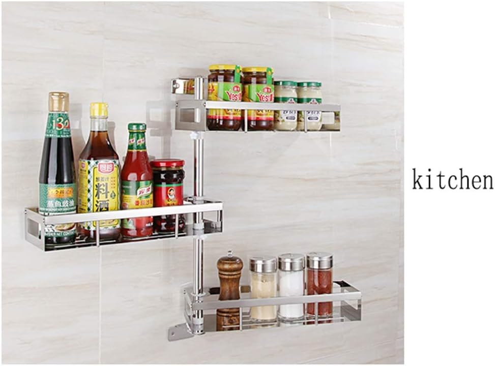 Especiero Estante de especias Estante de almacenamiento de la pared