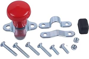 ZTUOAUMA Steering Wheel Spinner Knob WSV122R with Rubber Sleeve Universal Fitment for John Deere Case Ford Tractors Woods Spi