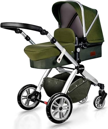 baby stroller with footmuff