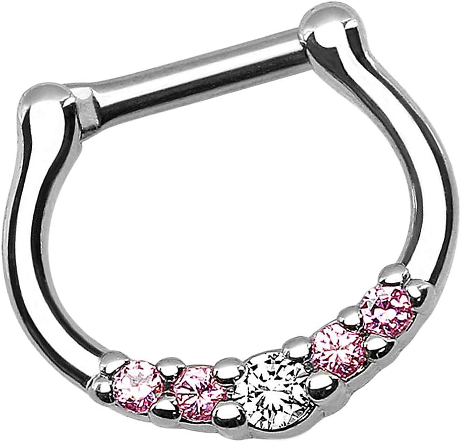 Piersando® Piercing Septum Clicker Ring with