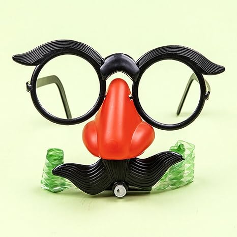 false nose glasses