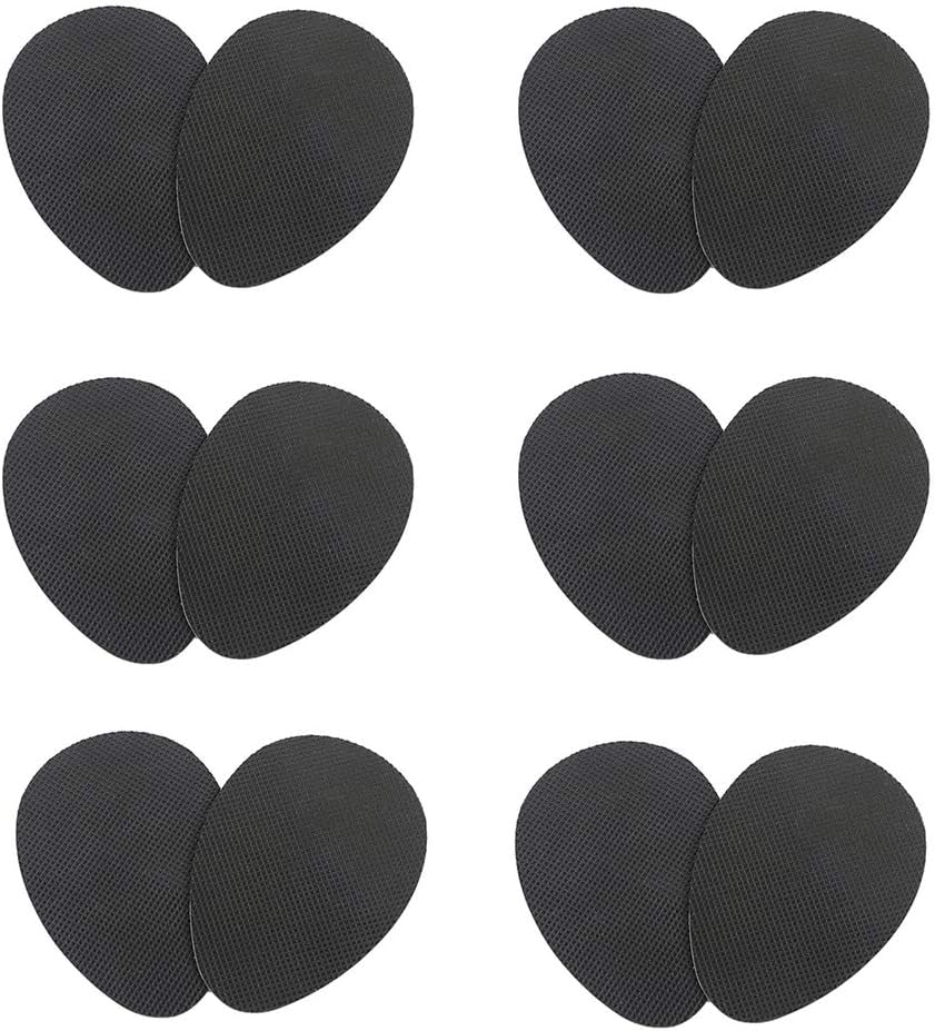 6 works Anti-Slip Shoe Grips Pads Self-Adhesive High-Heeled Shoe Pads Rubber Shoe Sole Sticker Rubber Protector