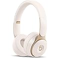 Beats Solo Pro Wireless Noise Cancelling On-Ear Headphones - Apple H1 Headphone Chip, Class 1 Bluetooth, Active Noise Cancelling, Transparency, 22 Hours of Listening Time - Ivory