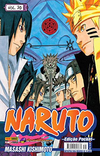 Livro Naruto Pocket Volume 70