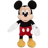 DISNEY STORE Official Mini Bean Bag Plushies - Mickey Mouse | Disney Gifts, Cute Stuffed Animal with Detailed Sculpting, Embroidered Features, &amp; Bean Bag Bottom - Plush Toys for Kids