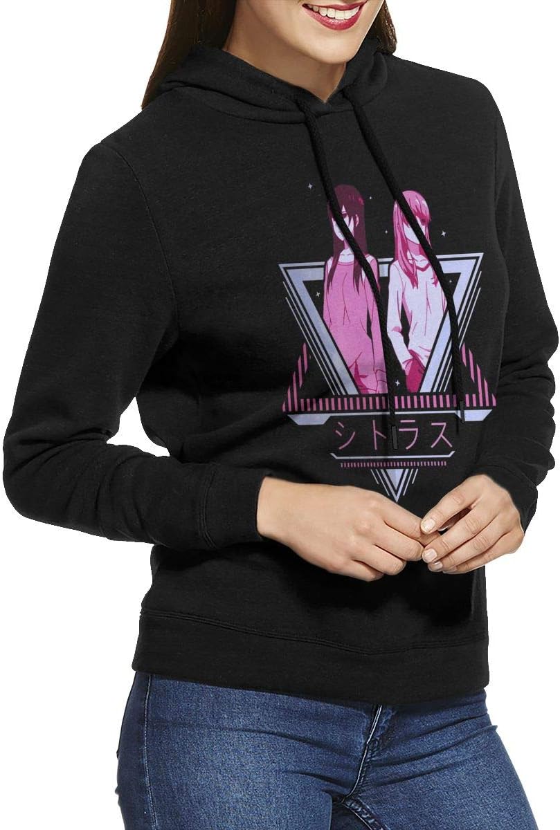 QEHAO Cowboy Bebop See You Space Cowboy Long Sleeve Pullover Sweatshirt Hoodies for Women Black