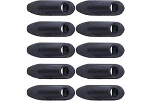 10 Pieces Bike Cable Pipe Clamp Bike Grommets Brake Shifter Line Single Hole Housing Fixed Device Embedded Buckle Cable Wire 