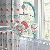 Carousel Designs Coral and Teal Arrow Mobile