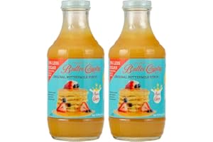 UNCLE BOB'S BUTTER COUNTRY BUTTER COUNTRY Rich & Creamy Buttermilk Syrup | Original Buttermilk Flavor - 16 fl oz/2 Pack
