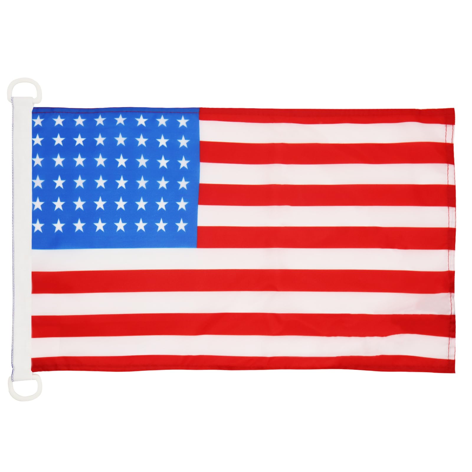 AZ FLAG - United States Nautical Flag - 18'' x 12'' - For Outdoor and Boat - USA - US - American Banner Knitted Polyester with Two Plastic Rings - Vivid Colors - 12x18 in - 45x30 Cm — image 1