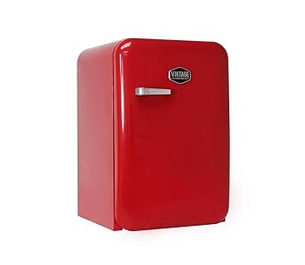 Vintage Industries ~ compacta Retro de frigorífico Kingston 2018 ...