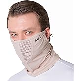 SUIGOLF KOREA (Type B) UV Sun Protection Balaclava Half Face Mask - For Golf, Hiking, Running, Cycling & Outdoor Sports
