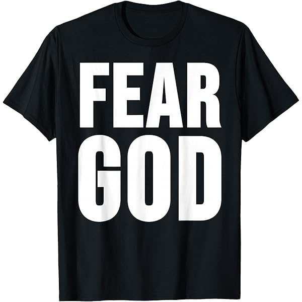 Amazon.com: Fear God T-Shirt : Clothing, Shoes & Jewelry