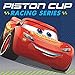 Cars Party Supplies Pack for 16 Guests - Straws, Dessert Plates, Beverage Napkins, Cups, and Table Cover