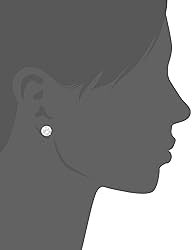 Amazon Essentials Platinum Plated Sterling Silver