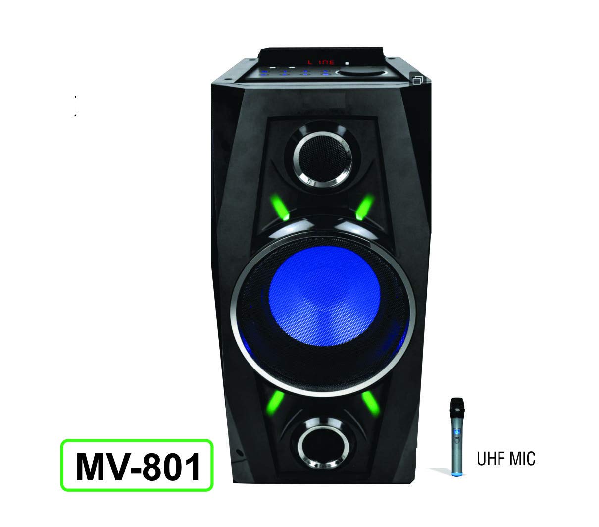 digitek trolley bluetooth speaker