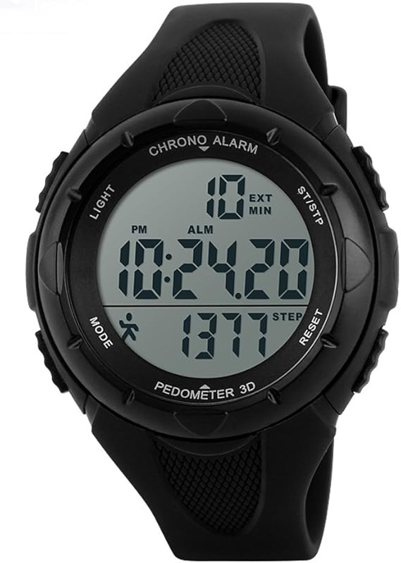 SKMEI 1108 JapaneseQuartz LED Display 50M Waterproof