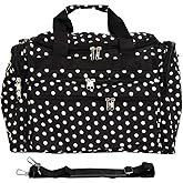 World Traveler Dots 22-Inch Carry-On Duffle Bag with Adjustable Shoulder Strap