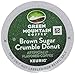 GREEN MOUNTAIN Coffee Keurig K-Cups, Brown Sugar Crumble Donut, 3.7 Ounce, 12 ct