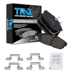 TRQ Rear Brake Pads Ceramic Compatible with
