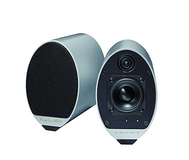 クリプトン KRIPTON コンパクト ニアフィールドオーディオシステム KS-55S シルバー : Bluetooth aptXHD ハイレゾ対応