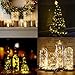 AMIR Solar Powered String Lights, Mini 100 LED Copper Wire Lights, Starry String Lights, Indoor Outdoor Waterproof Solar Christmas Decoration Lights for Gardens, Home, Dancing, Party (Warm White)