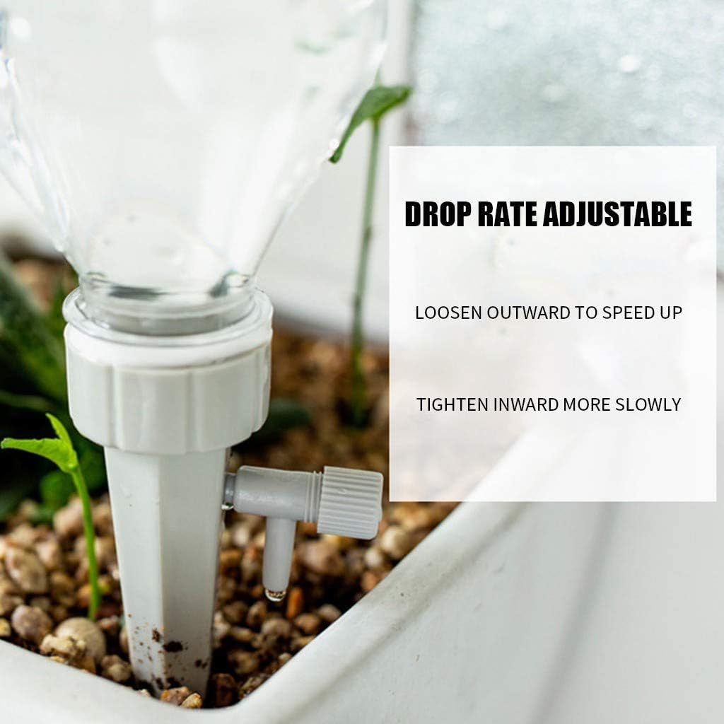 Plant Watering, Self Watering Spikes Devices，Self Drip Irrigation Spikes System with Slow Release Control Valve, Automatic Irrigation Equipment for Outdoor Indoor 12 Pack/Set : Garden & Outdoor