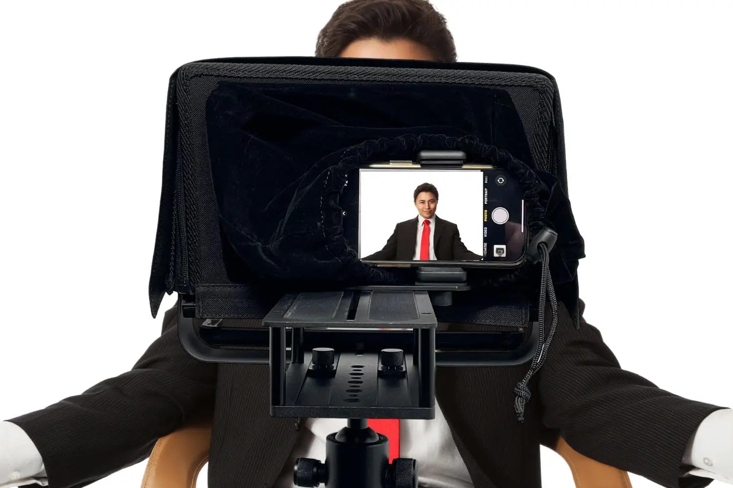 Glide Gear TMP 100 Teleprompter – DSLR, Tablet, Smartphone – 12