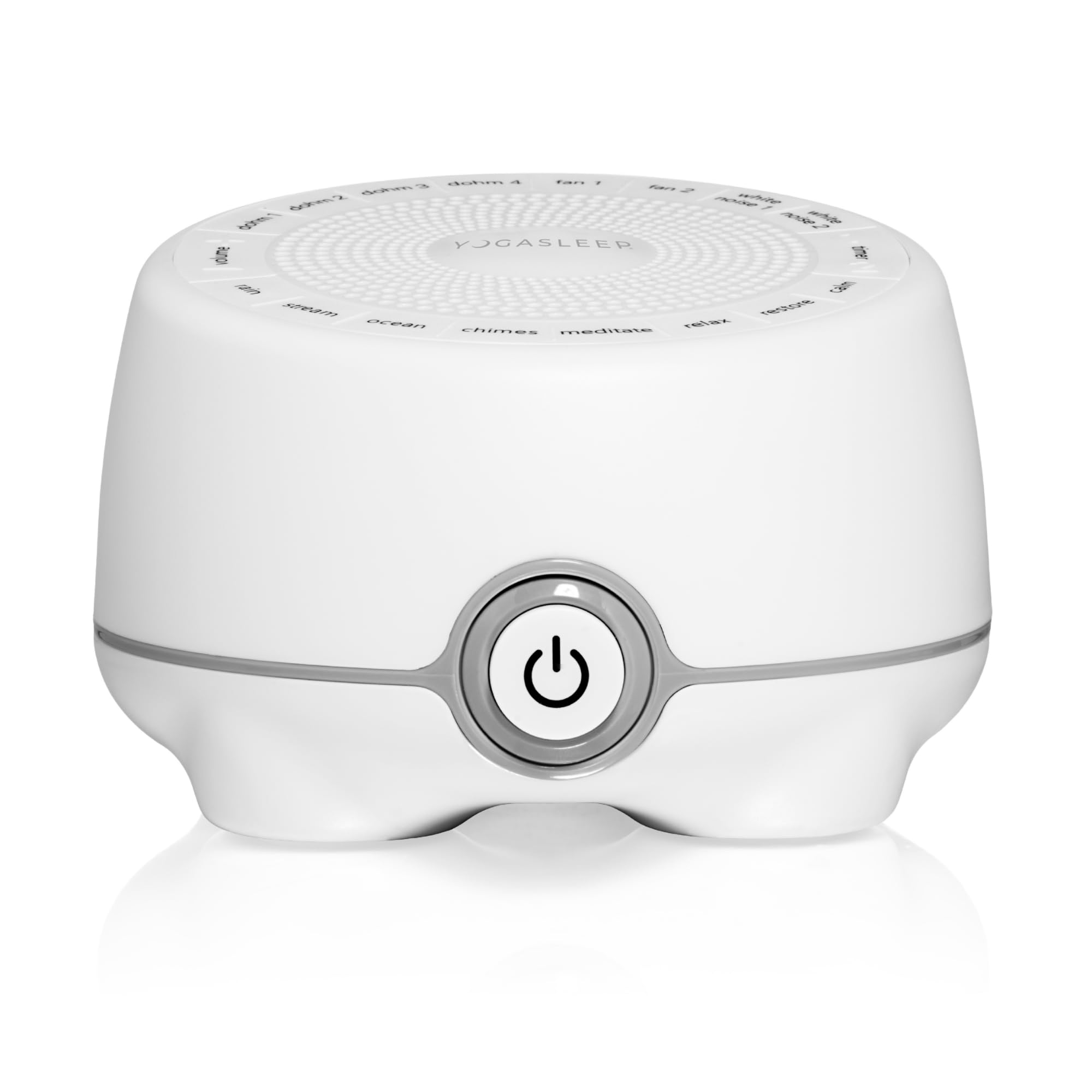 Yogasleep Whish White Noise Sound Machine, 16 Natural & Soothing Sounds, Volume Control for Baby & Adults, Get Office Privacy, Concentration, Sleep Aid, Compact for Easy Travel, Essentials for Nursery