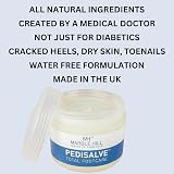 Marble Hill PediSalve Foot Cream 100g Dry Cracked Heels Diabetic Eczema Vit E view 2