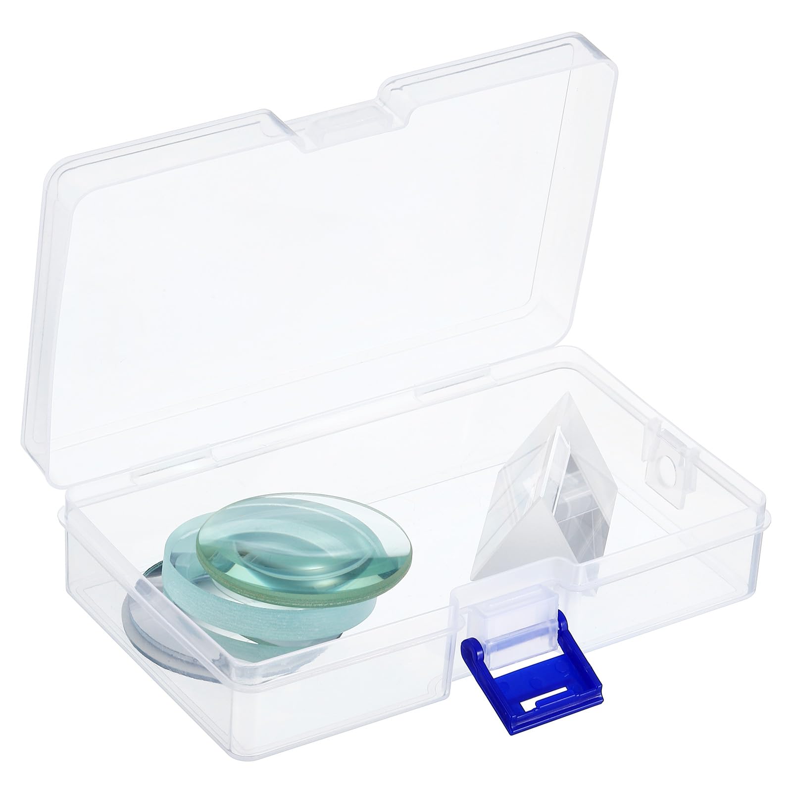 YOKIVE 1 Set Optical Lens, Clear Glass Optical Lenses | Make Telescope, Great for Photography, Optical Instruments Use (Clear, 10cm Focal Length)