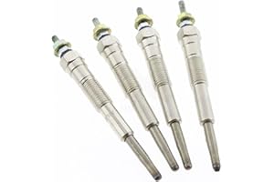 HIRINTOL 4PCS 1KZ-TE KZN165 KZN185 Glow Plugs 19850-67020 19850-67030 For Toyota Hilus Hiace 3.0L Diesel