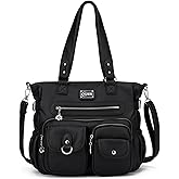 KL928 Large Purses for Women Shoulder Bag Tote Handbags Stylish Vegan Leather Hobo Bags Ladies, A-Black-4 | Large, Purses, Stylish, Ladies, Large, Purses