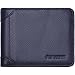 FlyHawk Genuine Leather RFID Blocking Wallets Mens thin Wallet One Size Blue - Transverse Style
