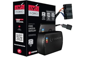 Fortin EVO-FORT1 Stand-Alone Add-On Remote Start Car Starter System For Ford IKT Round Metal Key Vehicles