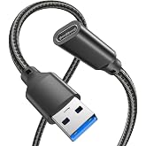 URELEGAN USB C Female to USB Male Cable 3.3 FT-10Gbps, USB 3.2 Gen 2 OTG | USB 3.0 Type A Male to USB3 Type C Female Extender Converter 1M,3A Charging USB A to USBC Adapter for USB Laptop,PC,U Disk