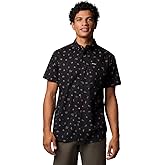 Columbia Men's Rapid Rivers Printed Short Sleeve Shirt, Comfort Stretch