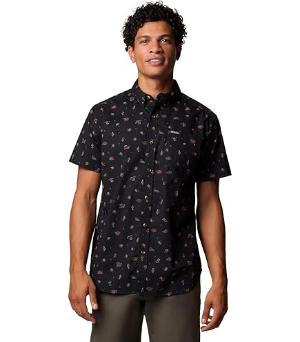 Amazon.com: Columbia Men's Wild Cast Camp Shirt Cool Grey Pez