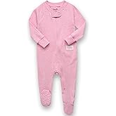 VAENAIT BABY Infant Toddler Boys Girls Modal Cotton Footed Pajamas One-Piece Romper Sleep and Play 0M-2T