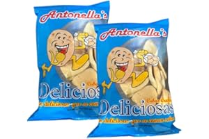 GENERIC Antonellas Deliciosas Authentic Cuban-Style Crackers, Traditional Flavor, 12 Oz - Cholesterol-Free and Natural Ingredients (12 Oz - Pack of 2)