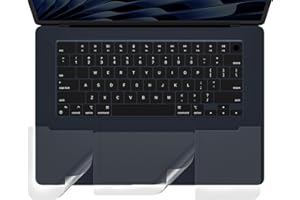 CaseBuy Palm Rest Protector Skin Cover, Keyboard Wrist Rest Accessories for 2025 2024 2023 MacBook Air 15" M4 M3 M2 Chip A324