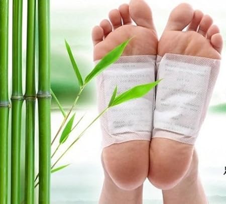 careshine 100 Natur Entgiften Foot Pads halten, selbstklebend Patch verhindern Giftstoffe Einlegesohle All Natural Health Car