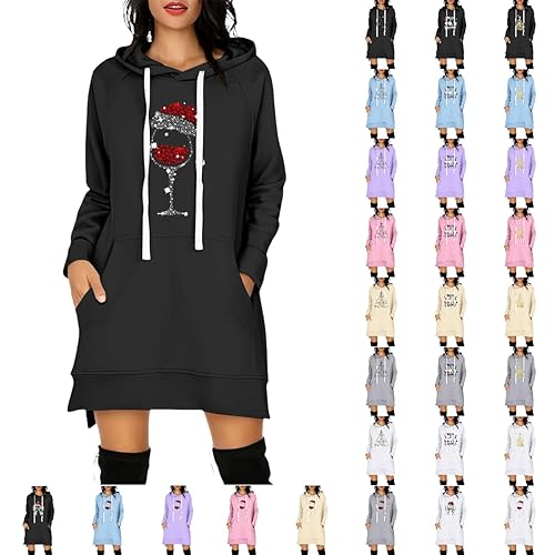 christmas jumpers for women, Christmas Jumpers for Women Fall Long Sleeve Shirts Ladies 2025 Crew Neck Fashion Hoodies Casual Long Sweatshirt Tops Sweaters Winter Outwear Pullover Outfits